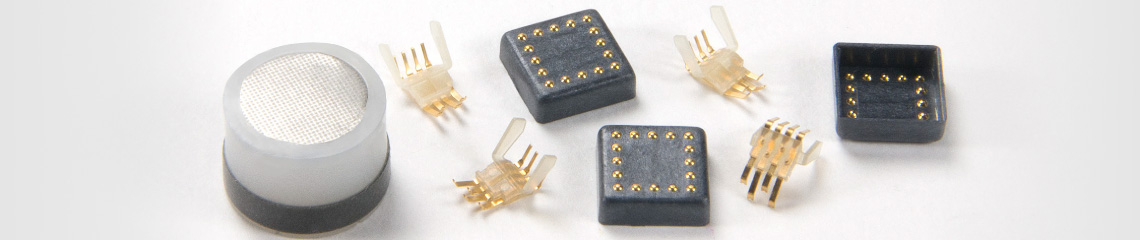 心肌梗死cro-molded electrical contacts